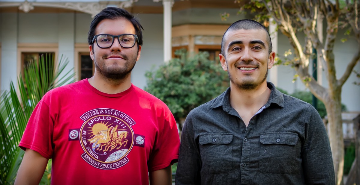 Daniel Salas y Miguel Cisterna, equipo LimnoTec